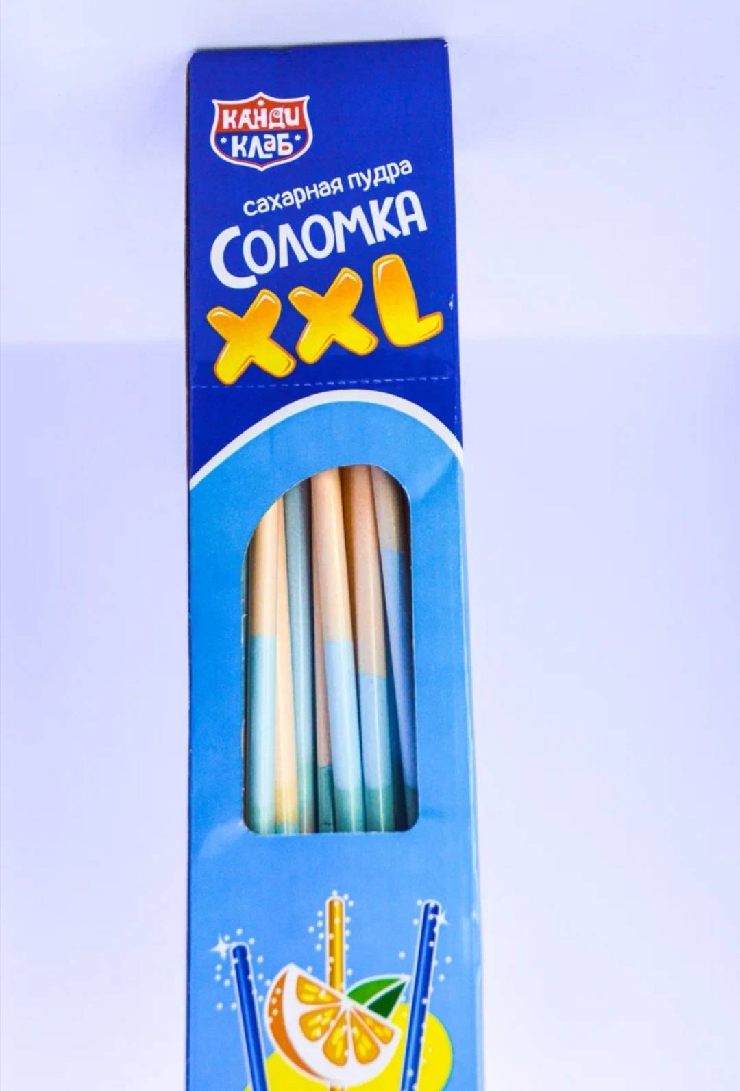 Сахарная пудра "Соломка XXL" 12гр*48шт*
