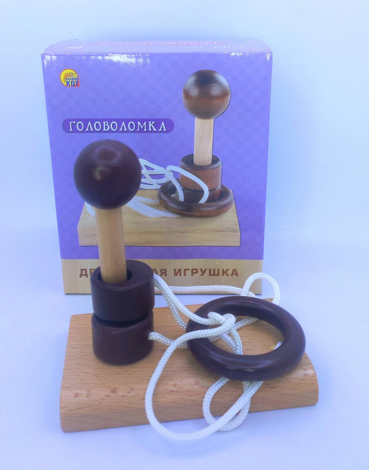 Деревянная игрушка "Головоломка"