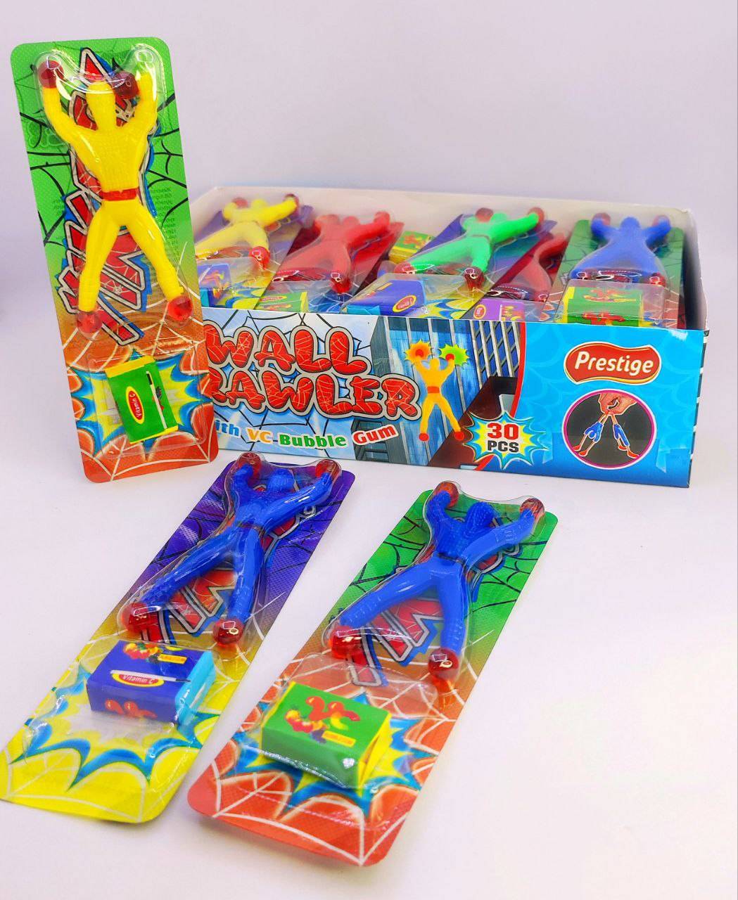 Жевательная резинка с игрушкой "SPIDERMAN" 3 гр. 30 шт. уп.