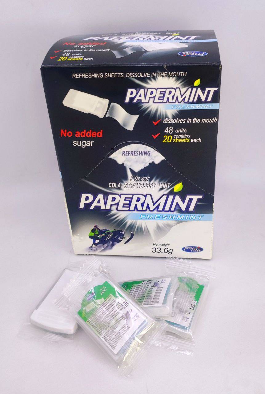 Пастилки "PAPERMINT" 0.7 гр. 48 шт. уп.